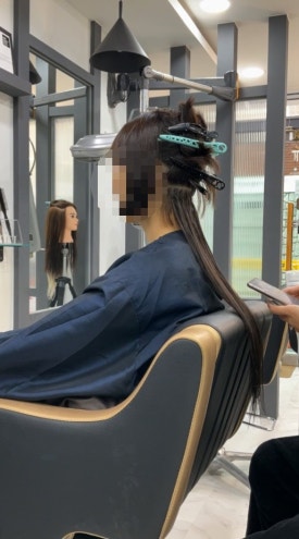 노바디붙임머리 이미지