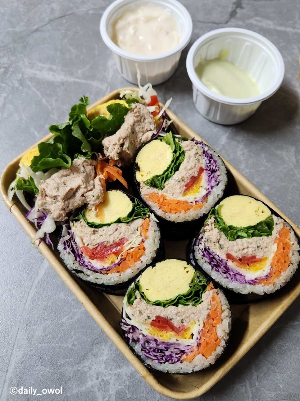 오늘의;초록김밥 이미지