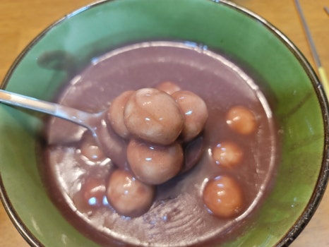 옹기전 팥죽 이미지
