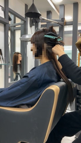 노바디붙임머리 이미지