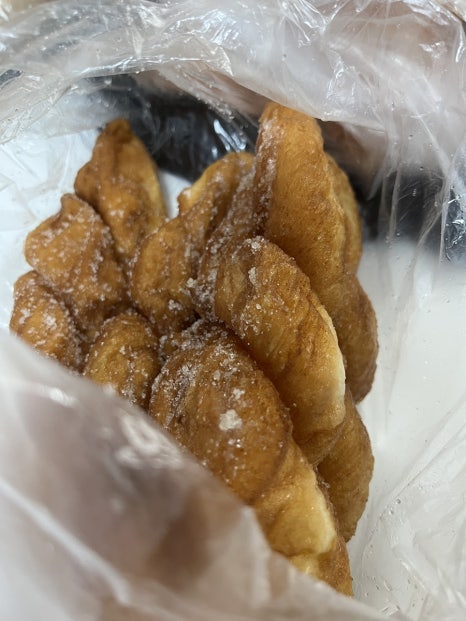 삼태기도너츠 이미지
