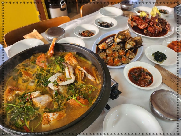 꽃지주유소 이미지