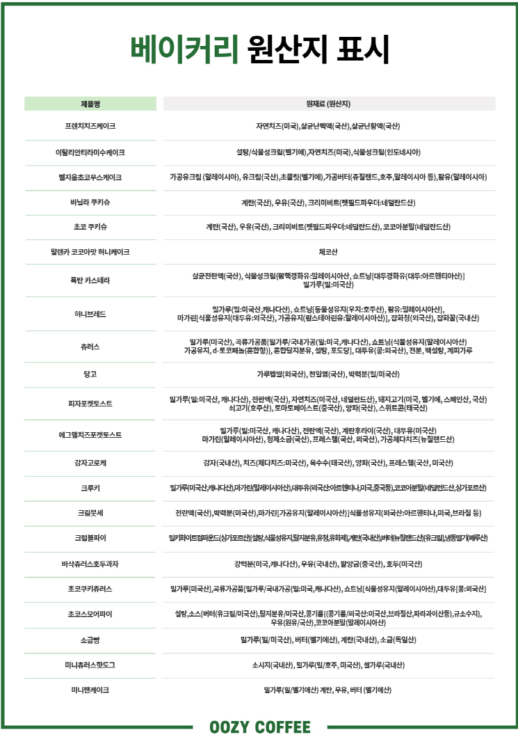 우지커피개봉현대점 이미지