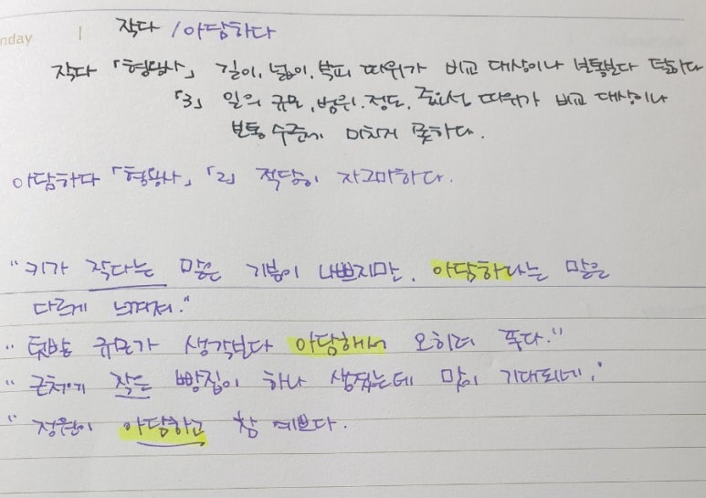 아담하다 이미지