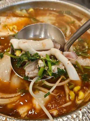 대청얼큰오징어찌개 이미지