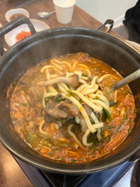 백일칼국수 이미지