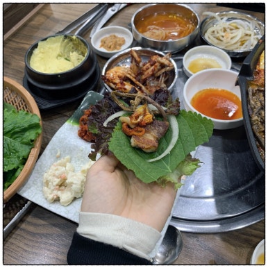 숯불왕갈비 이미지