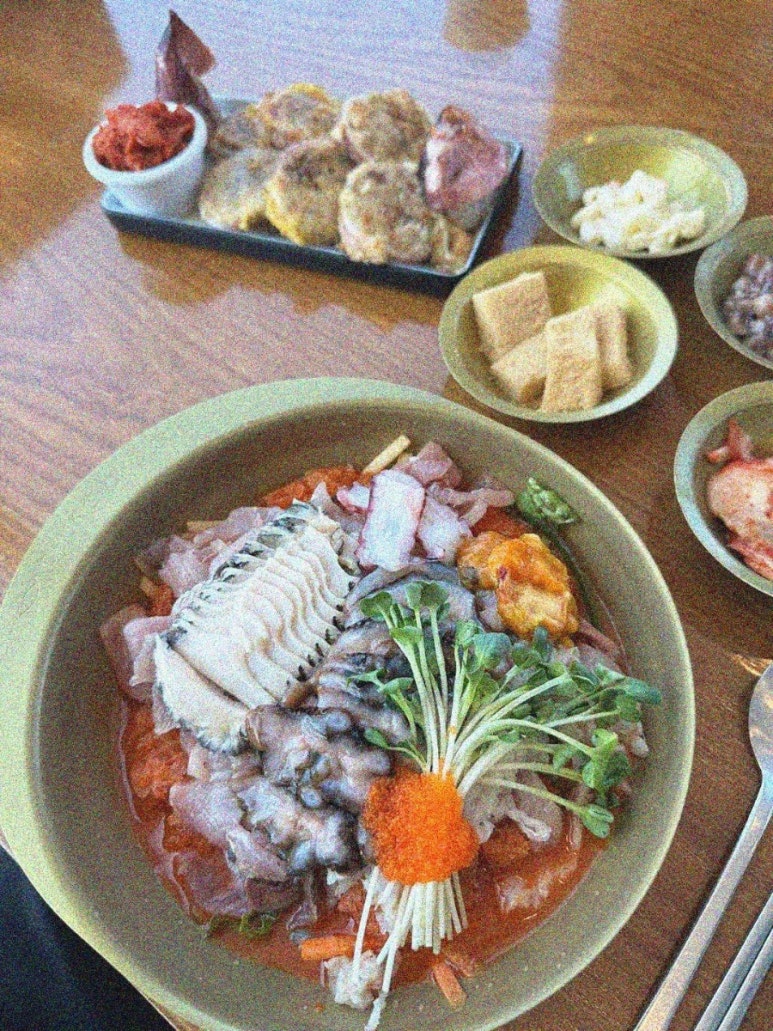 맛있는물회 이미지
