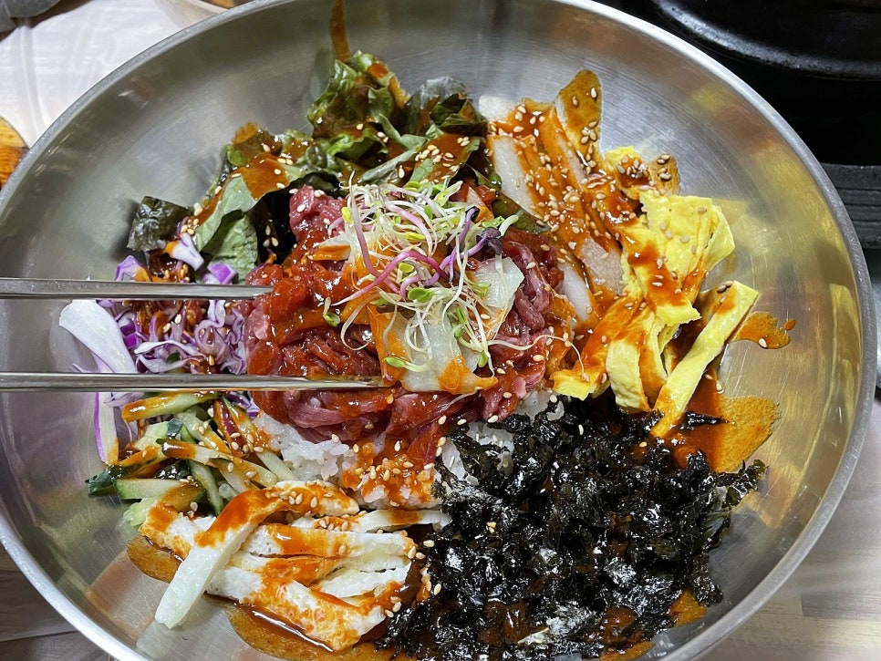 떡갈비칼국수 이미지