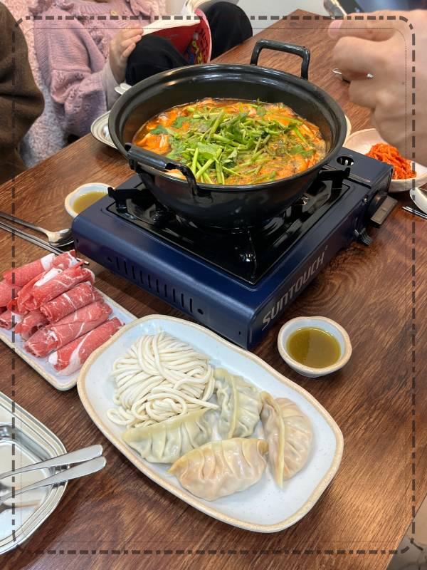 백일칼국수 이미지