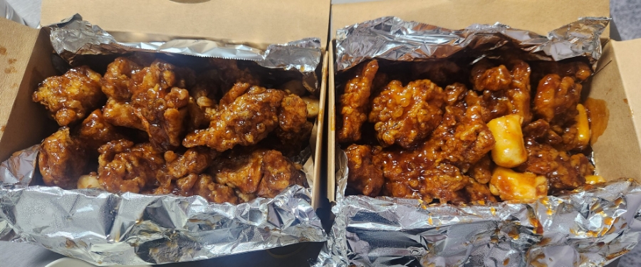 허니닭강정 이미지