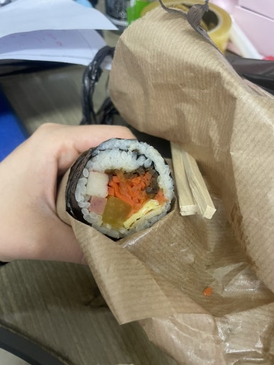 온풀김밥 이미지