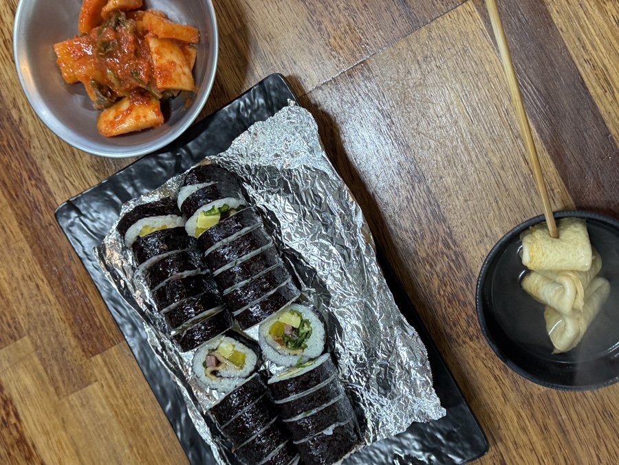 밥찌김밥 이미지