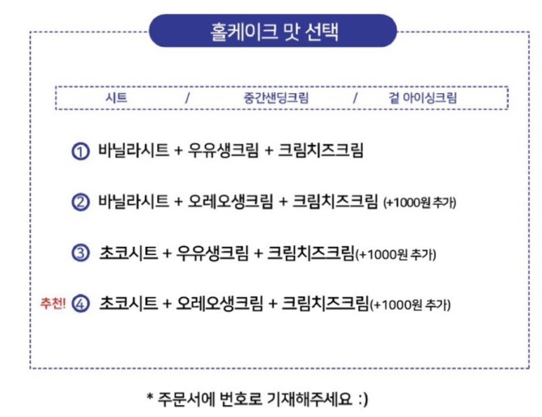 오하이케이크 이미지