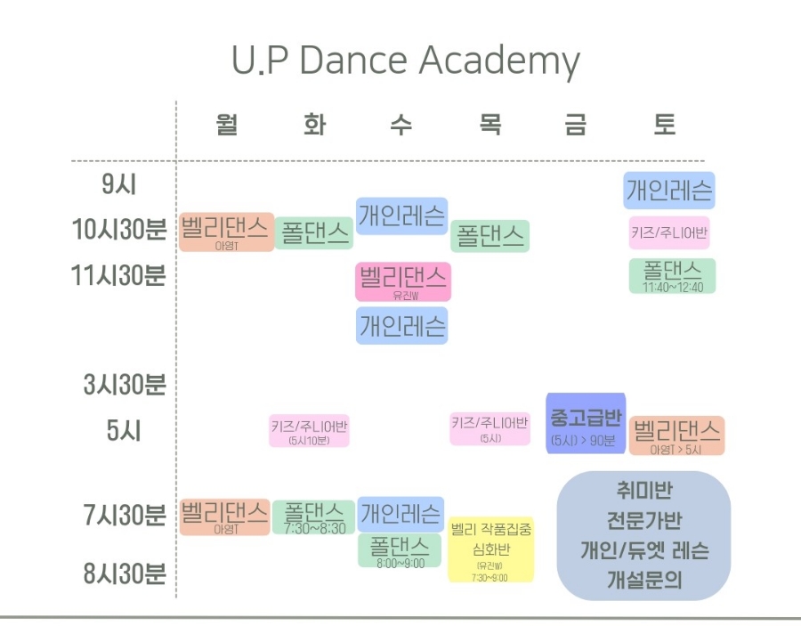 유피댄스아카데미 이미지