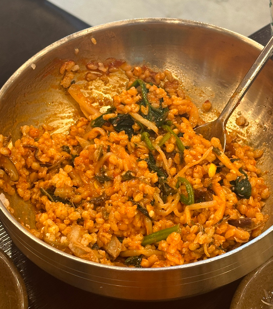 마실 한상 보리밥 이미지