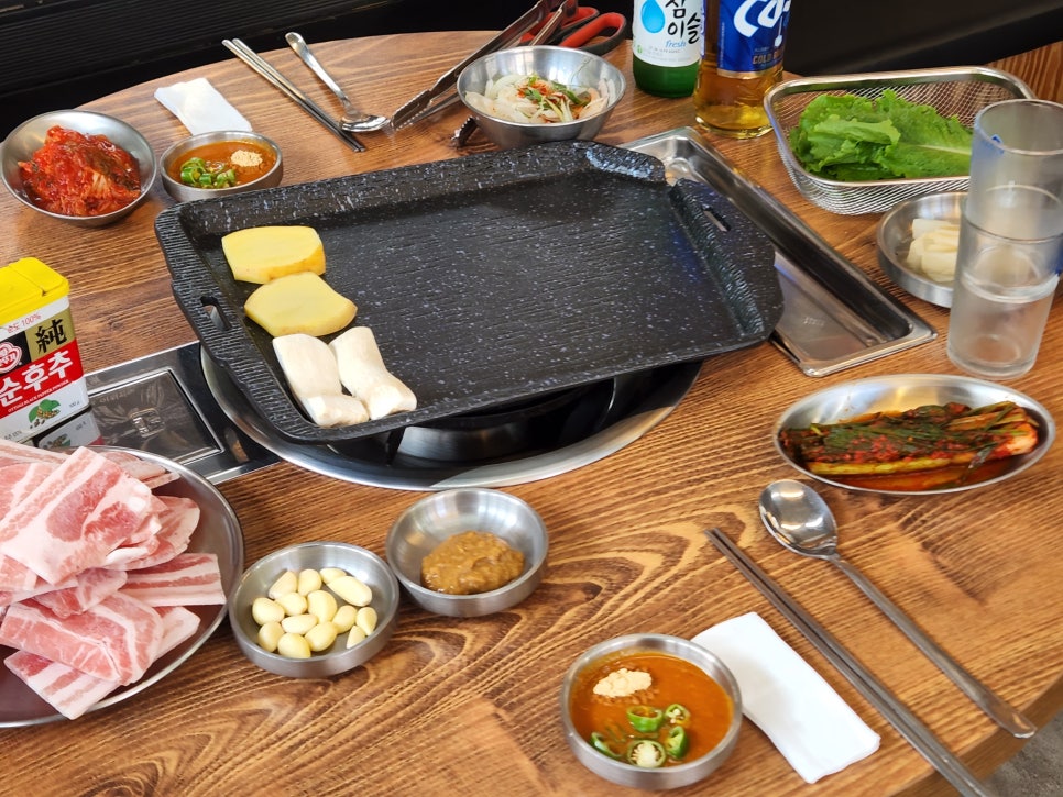 마당숯불구이 이미지