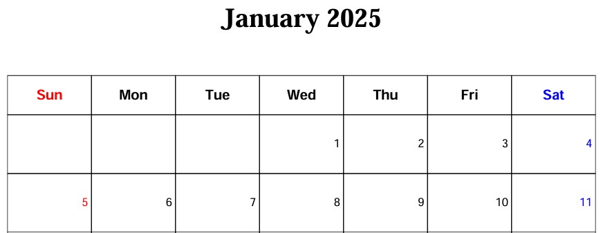 (무료) 2025년 월별 다이어리 속지 pdf 굿노트 goodnote A4 : 네이버 블로그
