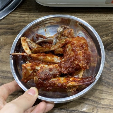 숯불왕갈비 이미지