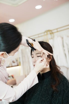 햅번헤어 이미지