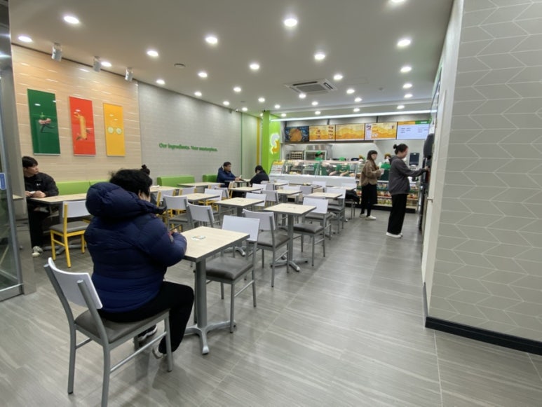 써브웨이제주외도점 이미지
