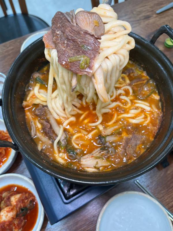 백일칼국수 이미지