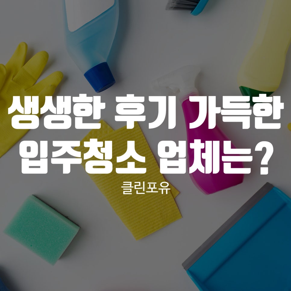 클린포유 이미지