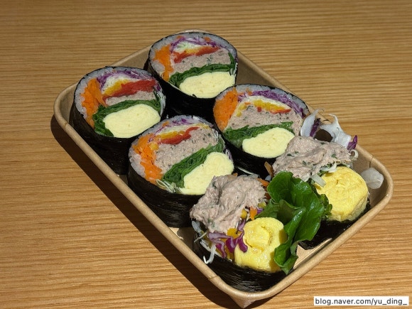 오늘의;초록김밥 이미지