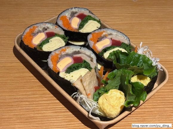 오늘의;초록김밥 이미지