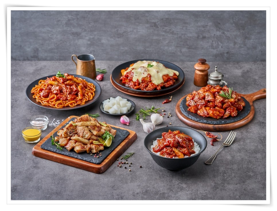 바베큐치킨 이미지