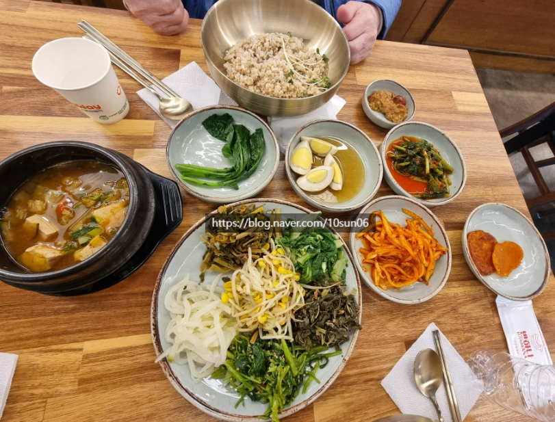 농다리보리밥 이미지