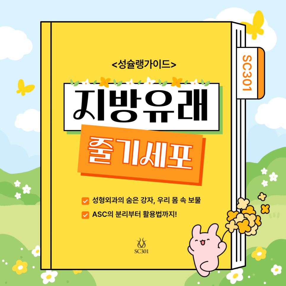 001 성형외과의 숨은 강자, 우리 몸 속 보물인 지방유래 줄기세포(ASC)의 분리부터 활용법까지!