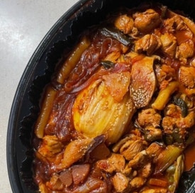찜닭에꽂힌닭집애 이미지