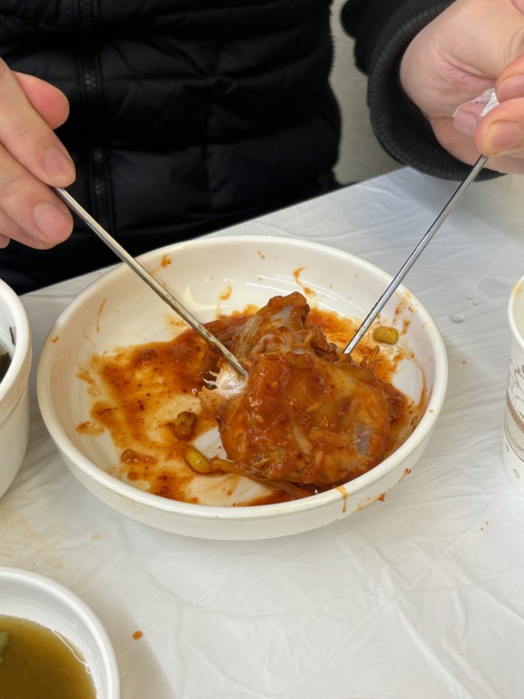 서해아구동해밀면 이미지