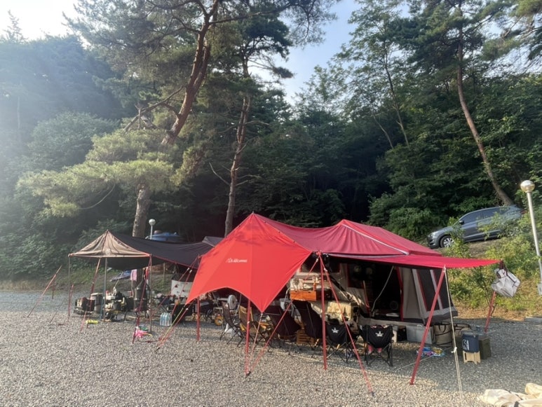 The 하루만 캠핑장 이미지