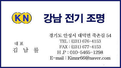 천둥전기.조명 이미지