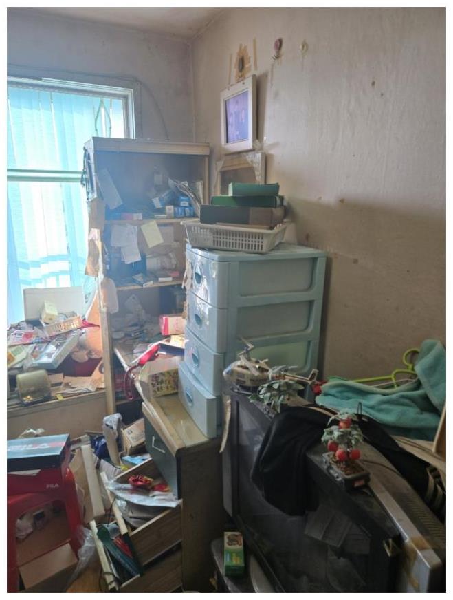 쓰레기집청소 이미지