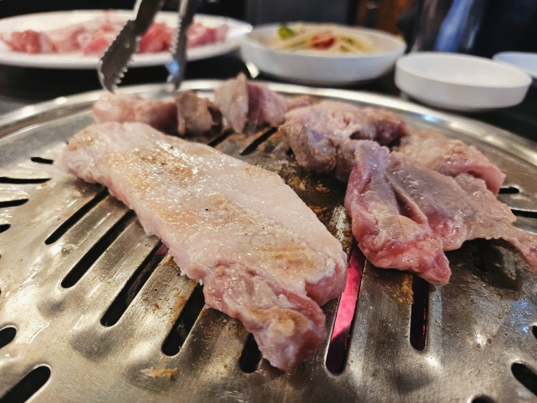 감악산 참숯 생고기 사진 2