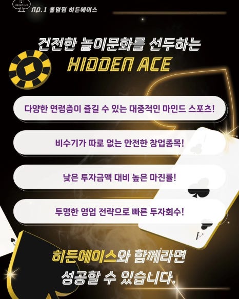 히든에이스 이미지