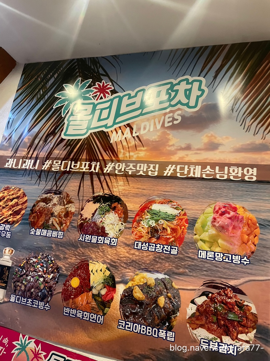 몰디브포차 이미지