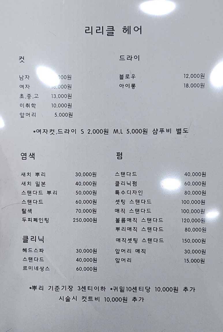 리리클헤어 이미지