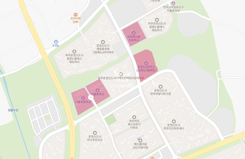 운정해오름초등학교 이미지