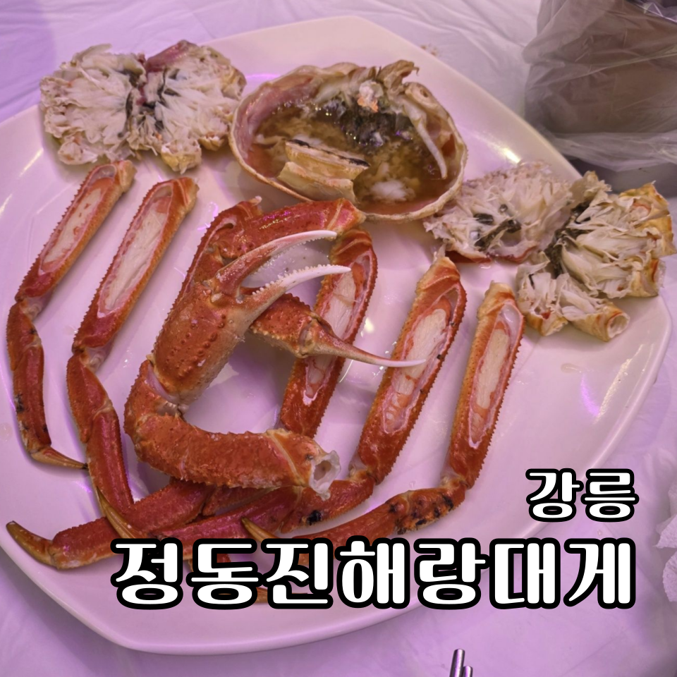 정동진해랑대게 이미지