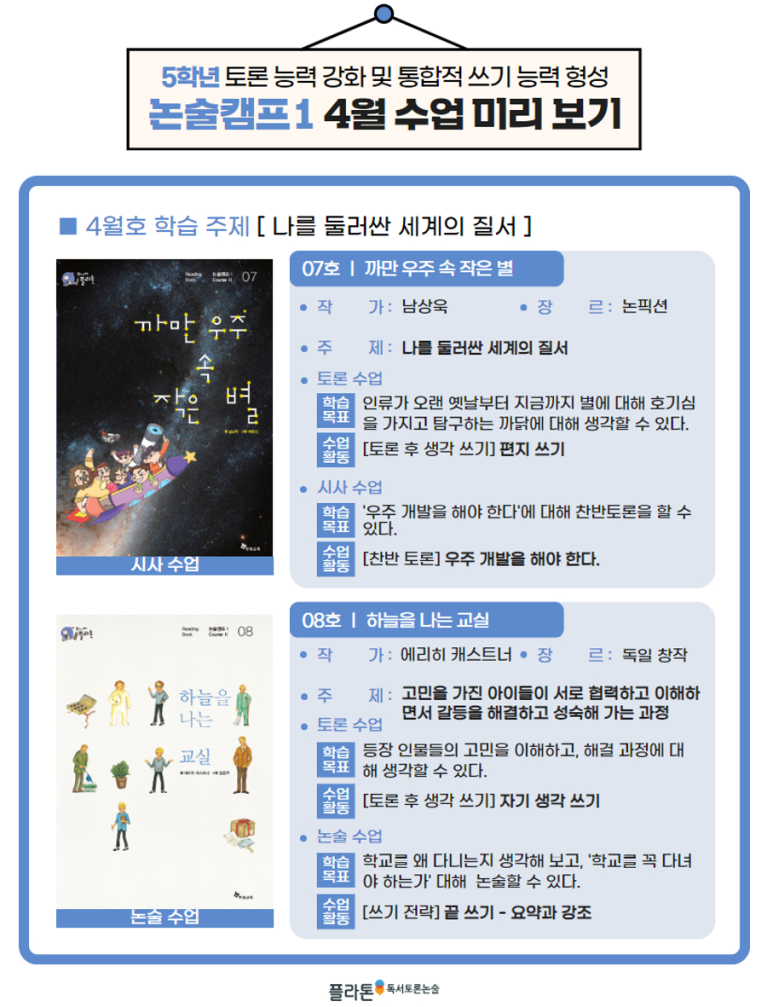 독서토론논술 이미지