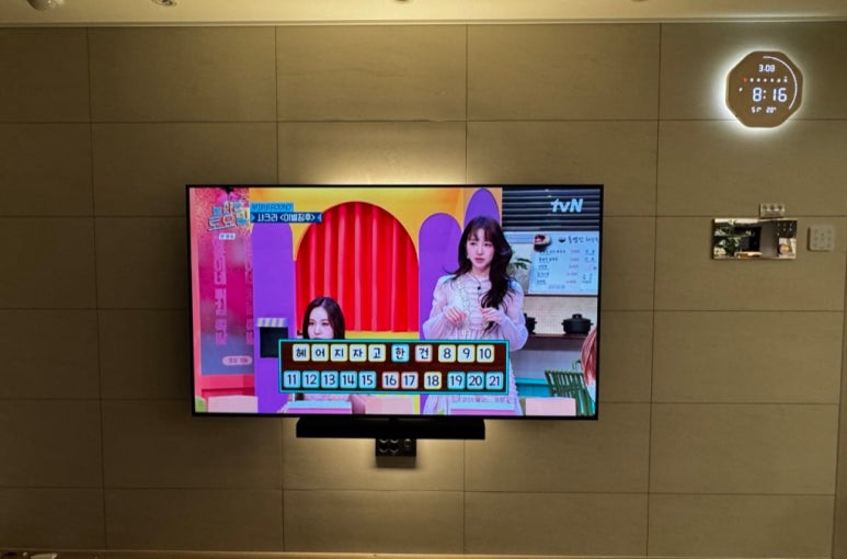 원주벽걸이티비설치무타공티비달자 이미지