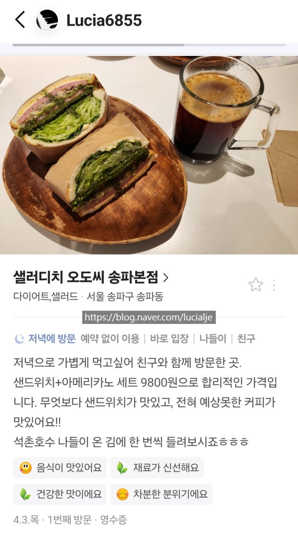 샐러디치오도씨 이미지