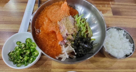 죽변항회물회 이미지