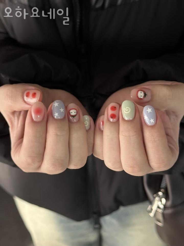 오하요네일 이미지