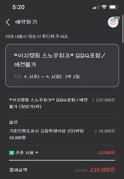 피카푸피크닉앤글램핑서울와이엠씨에이도 이미지