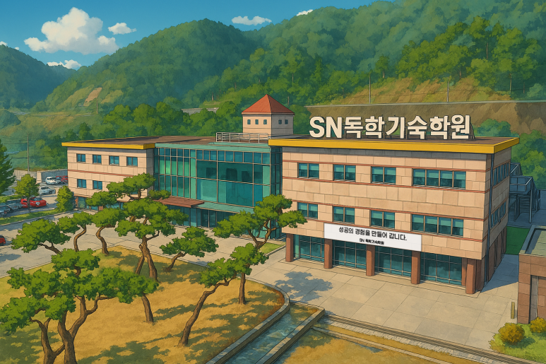 SN독학기숙학원 브랜딩 이미지